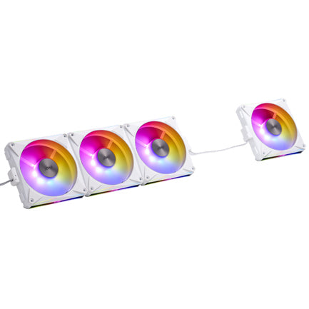 XPG HURRICANE MAG 120 ARGB PWM 120mm 2000RPM ARGB White Fan