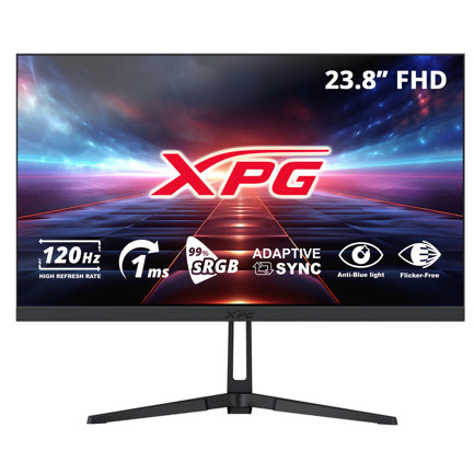 Monitor XPG 23.8" Flat IPS 1920X1080 FHD 120Hz Black