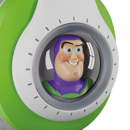 Audifonos de Diadema Xtech Bluetooth Buzz Lightyear