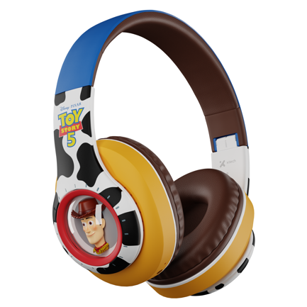 Audifonos de Diadema Xtech Bluetooth 3D Woody