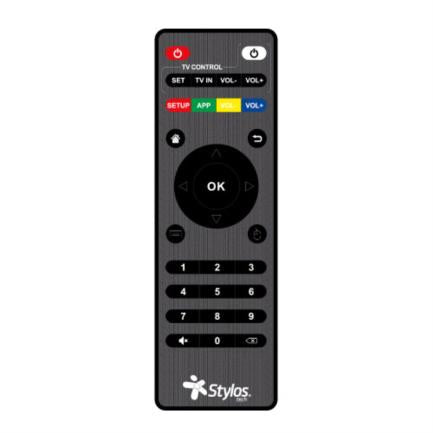 Tv Box Stylos Convertidor Smart TV 4K 16 GB Ram 2 GB Android 10 Color Negro