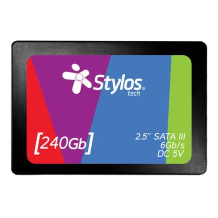 SSD Stylos 240GB 2.5" 460MB/s Write 510MB/s Read SATA III