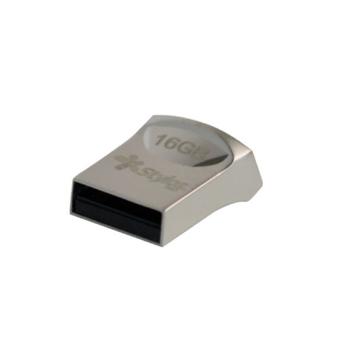 Stylos ST125 16GB USB Flash Drive Type A 2.0 Mini Metal Silver