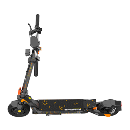 Stylos M3 Electric Scooter Black with Orange