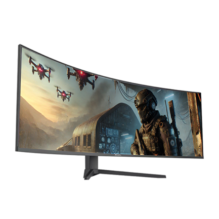 Xzeal 49 Xzeal XZ4090 Curved VA Panel 5K 120Hz 4ms 2xDP + 2xHDMI Black Monitor