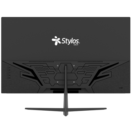 Monitor Stylos 27" SMOT8 LED HD Panel VA Plano 75Hz 5ms 1xVGA + 1xHDMI + Vesa 100x100mm Negro