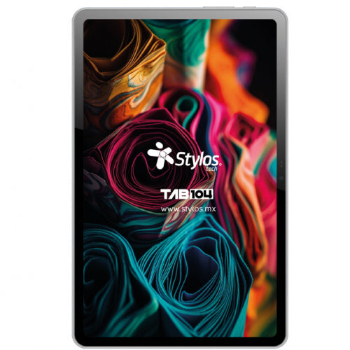 Tablet Stylos TAB104 TPU Cover 10.4 PS 4GB RAM+128GB ROM Android 13 T606 Octa Core 5MP Front+13MP Rear 7000mAh USB-C Silver
