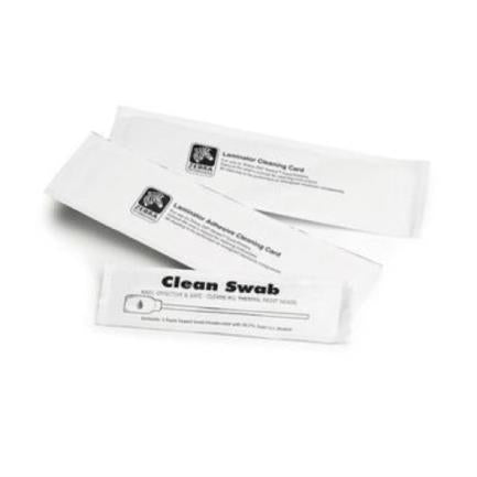 Zebra Cleaning Card Kit 5 Cards ZC100/300 White