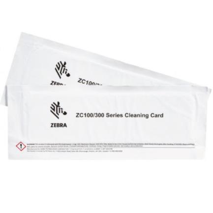 Zebra Cleaning Kit for ZC100/ZC300 Includes 2 Cards