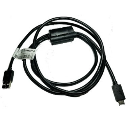 Zebra USB-A to USB-C Cable Approximately 1.5 Meters Long Includes an Additional Ferrite Bead