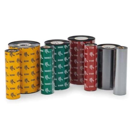 Zebra Wax/Resin Ribbon 110mmx450m 3200 Box with 6 units for ZD Printer