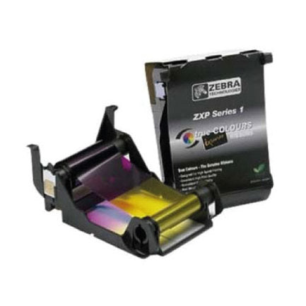 Zebra Color Load-N-Go Ribbon for ZXP Series 1 YMCKO Imaging 100 Cards