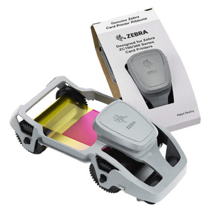 Zebra YMCKOK Color Ribbon yields 200 images for ZC300 LA