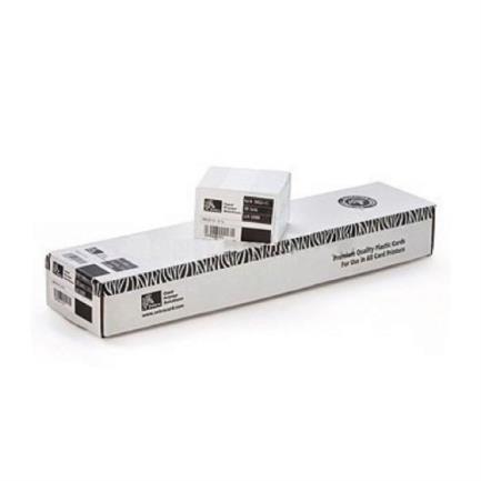 Zebra 300MIL White PVC Cards, 500-count pack