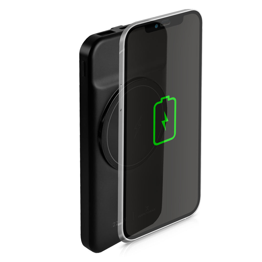 Perfect Choice PC-241027 batería externa 10000 mAh Cargador inalámbrico Negro