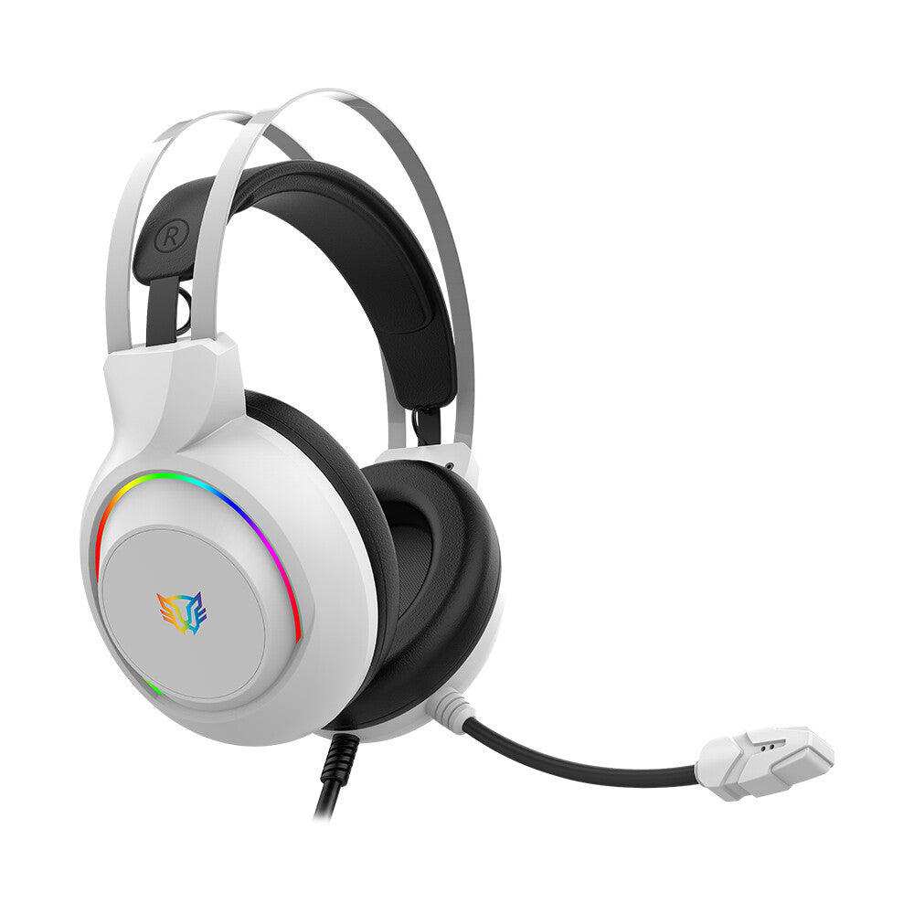 Balam Rush BR-941211 audífono y auriculare Auriculares Alámbrico Diadema Juego Blanco