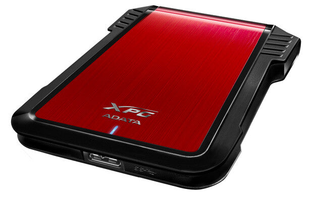 ADATA EX500 Cubierta de disco duro/SSD Negro, Rojo 2.5"