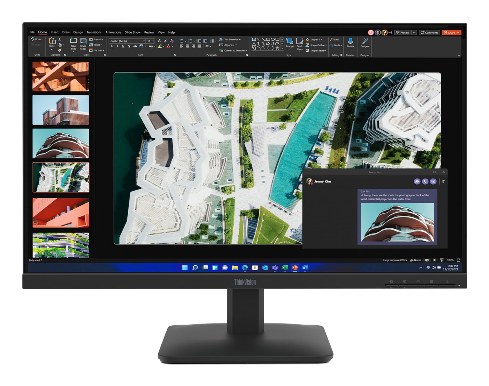 Monitor Lenovo ThinkVision S27-4e 27" WLED 1920x1080 HDMI/VGA