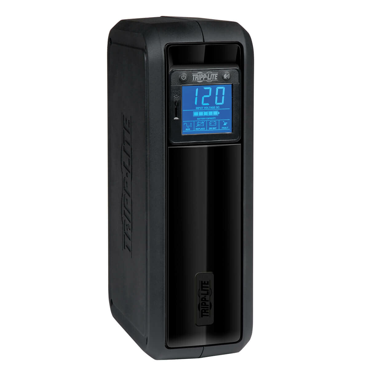 Tripp Lite OMNI650LCD UPS OmniSmart Interactivo de 120V, 650VA y 350W, torre, pantalla LCD, puerto USB