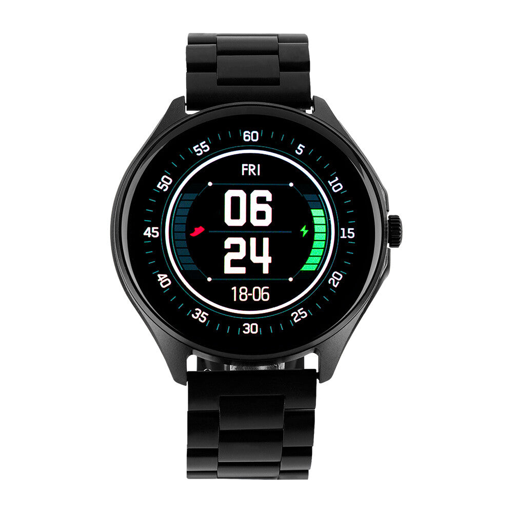 Vorago SW-505 reloj inteligente y deportivo AMOLED 36 mm Digital 466 x 466 Pixeles Pantalla táctil Negro