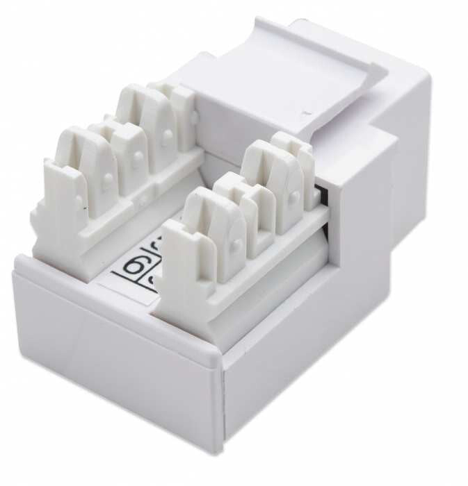 Intellinet JACK RJ11 RJ12 KEYSTONE DE IMPACTO BLANCO