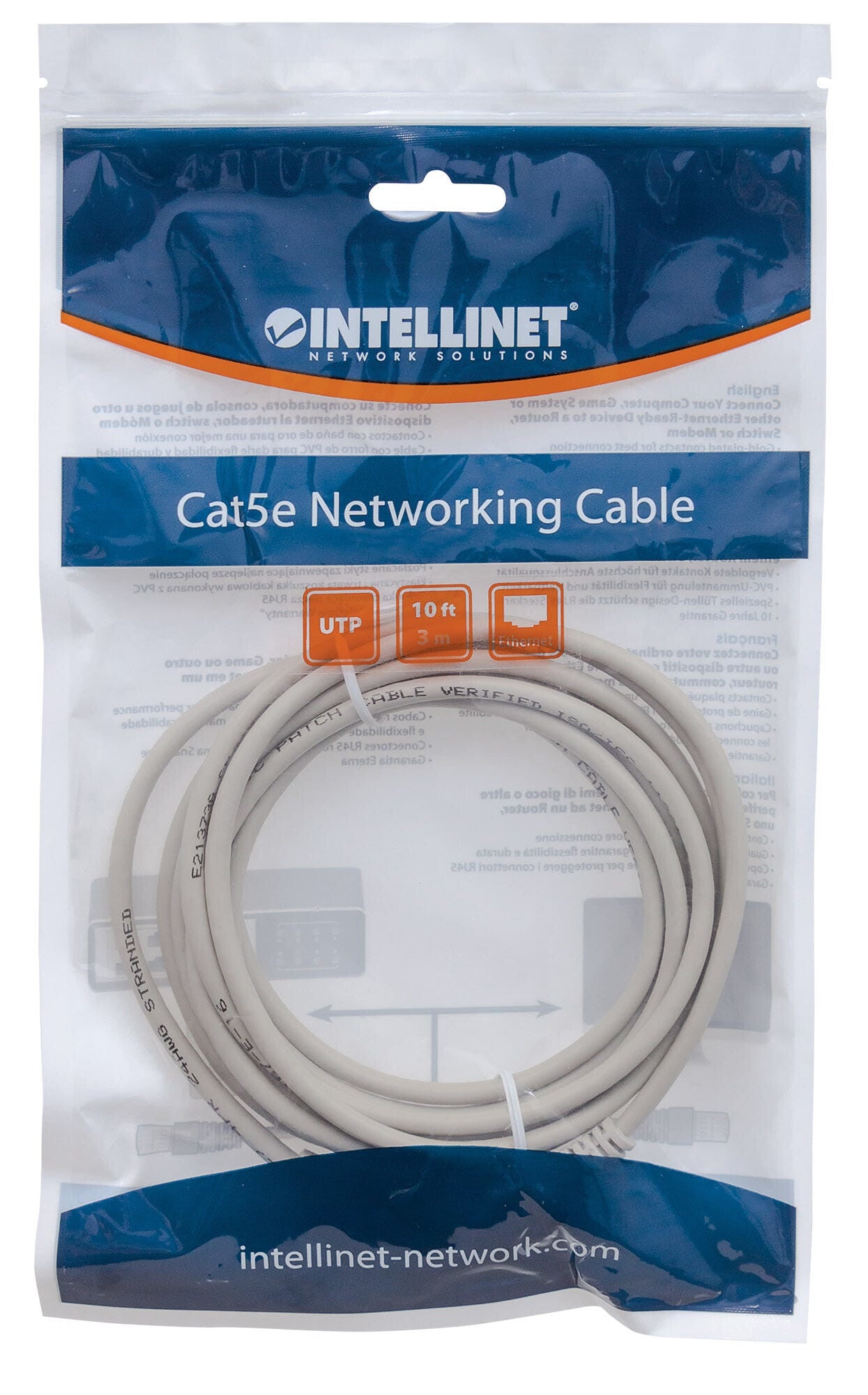 Intellinet Cable de red Cat6, UTP