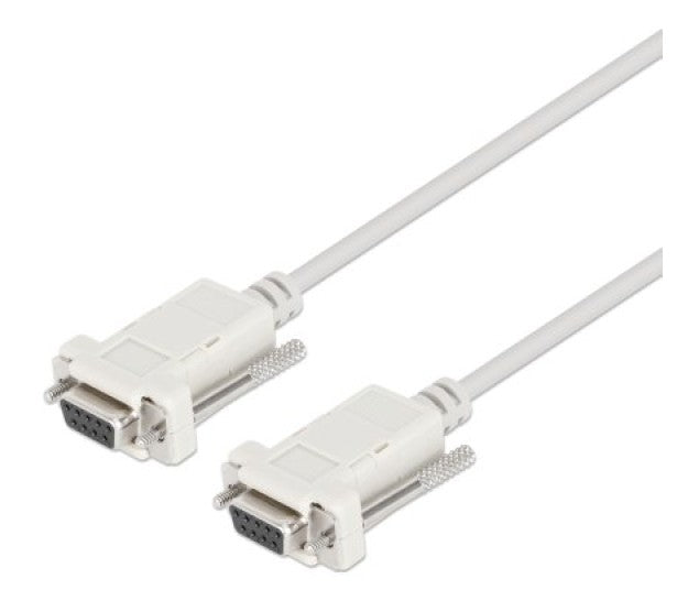 Manhattan Null Modem Crossover Cable DB9F-DB9F 2M