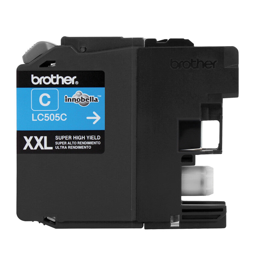 Brother LC505C cartucho de tinta 1 pieza(s) Original Alto rendimiento (XL) Cian