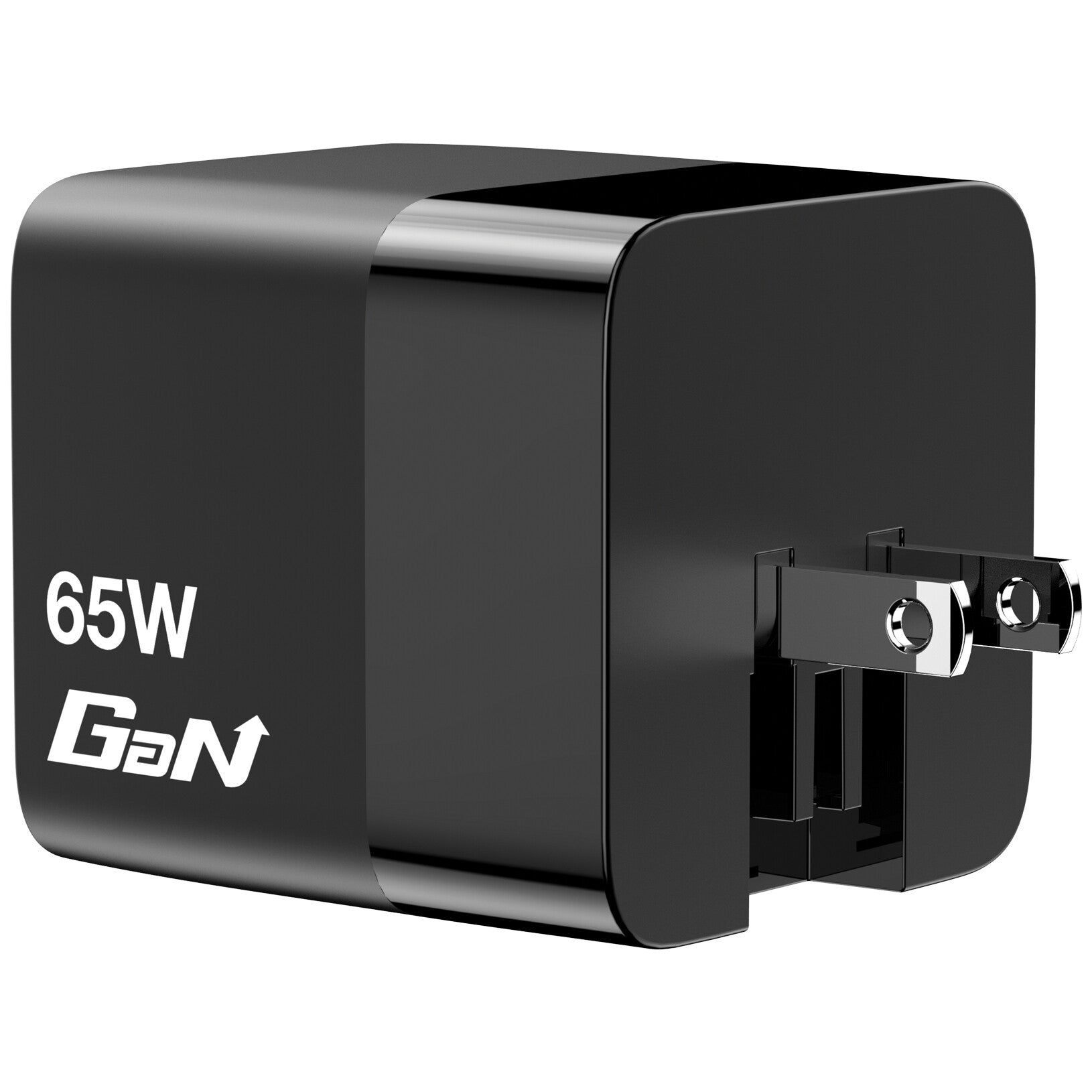 Verbatim GaN Charger 65W Universal Negro Corriente alterna Carga rápida Interior