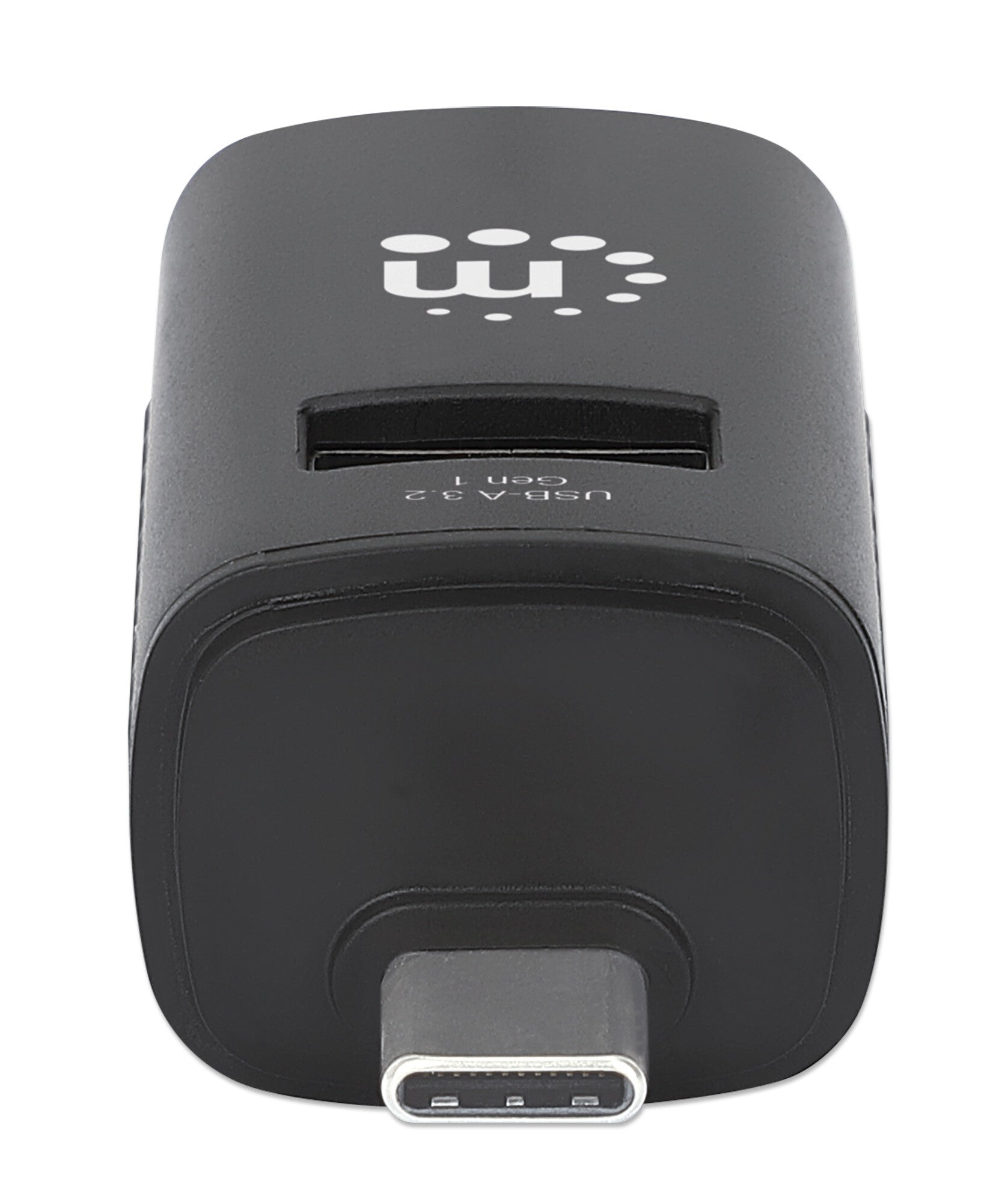 Manhattan 180993 base para laptop o replicador de puertos USB 3.2 Gen 1 (3.1 Gen 1) Type-C Negro