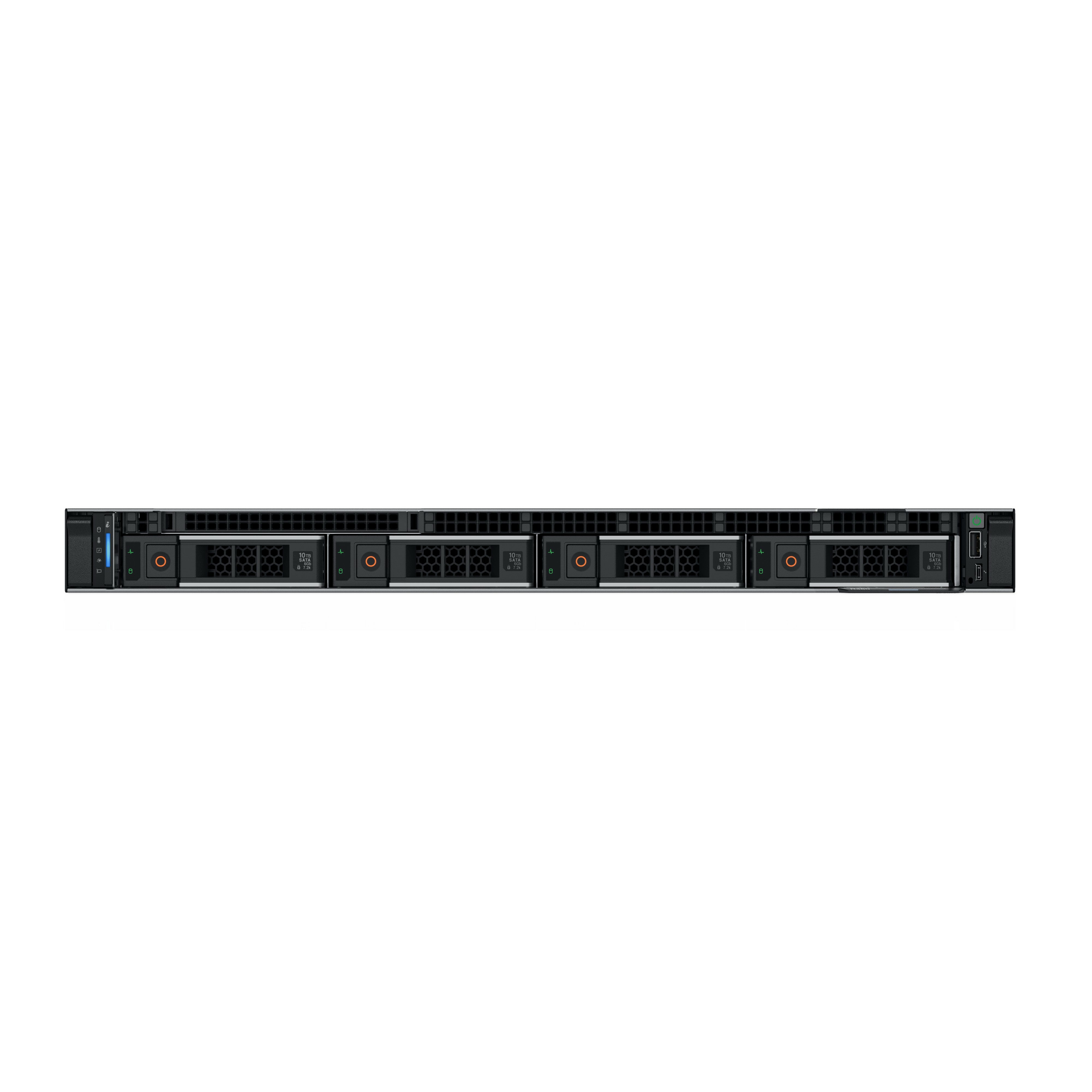 SERVIDOR DELL POWEREDGE /RACK /R360/ INTEL XEON 6 PERFORMACE 6333P/ 6C-3.1GHZ/ 16GB DE RAM / HDD 2TB SATA / PERC H755 /SIN SISTEMA OPERATIVO/4 BAHIAS PARA DISCOS 3.5/3 AÑO DE GARANTIA PROSUPPORT