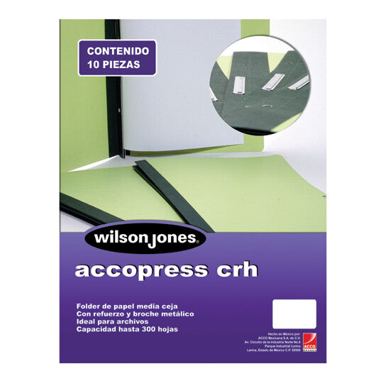 Acco P1192 carpeta Papel Azul