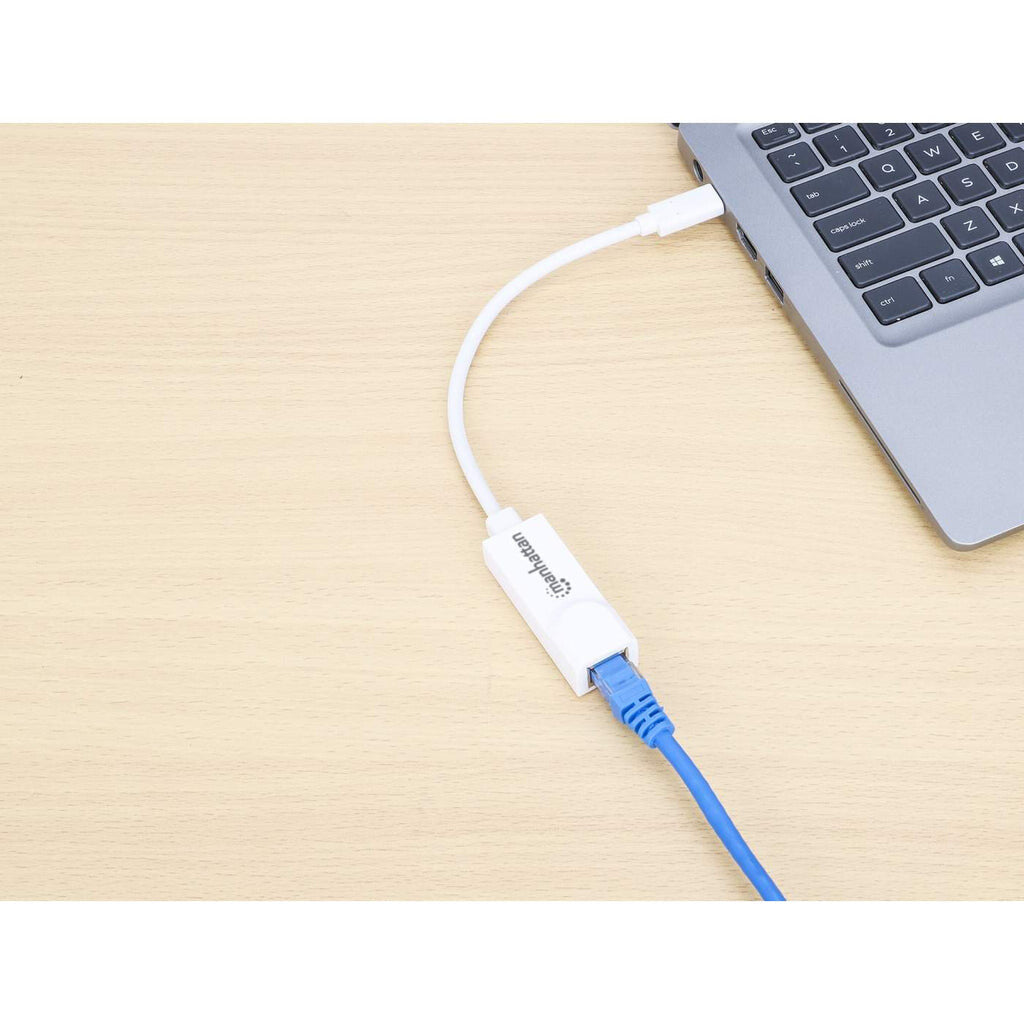 Manhattan Adaptador de USB Tipo C a Red Gigabit