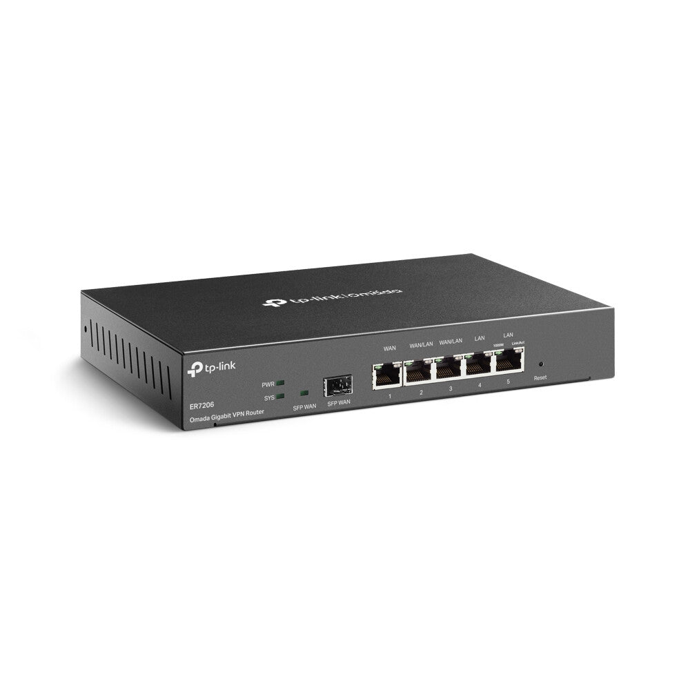 TP-Link TL-ER7206 enrutador Gigabit Ethernet Negro