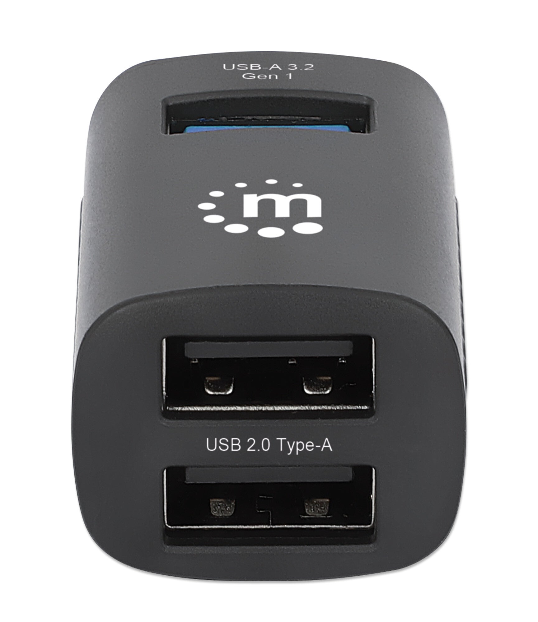 Manhattan 180993 base para laptop o replicador de puertos USB 3.2 Gen 1 (3.1 Gen 1) Type-C Negro