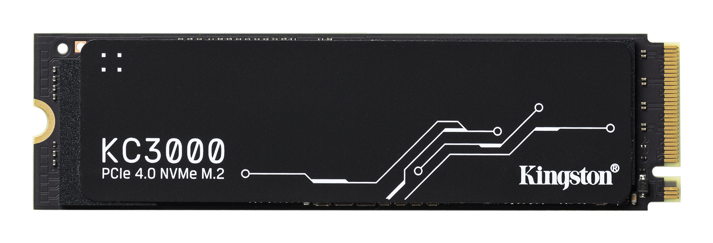 Unidad de Estado Sólido SSD Kingston KC3000 PCIe 4.0 NVMe M.2 SSD 2048GB Color Negro
