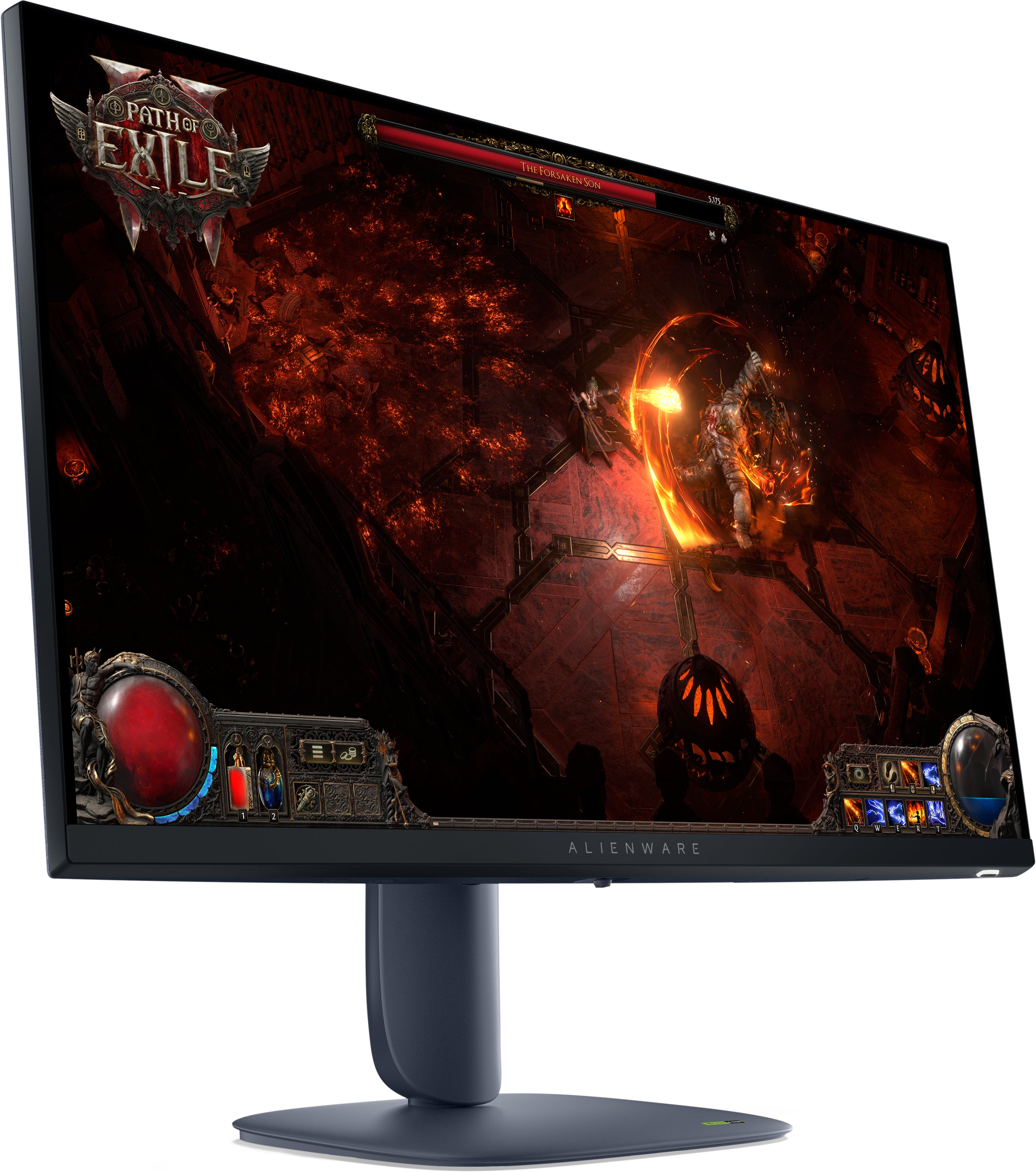Monitor Dell 27" Gaming Alienware AW2725DM Resolución 2560x1440 QHD DP/HDMI