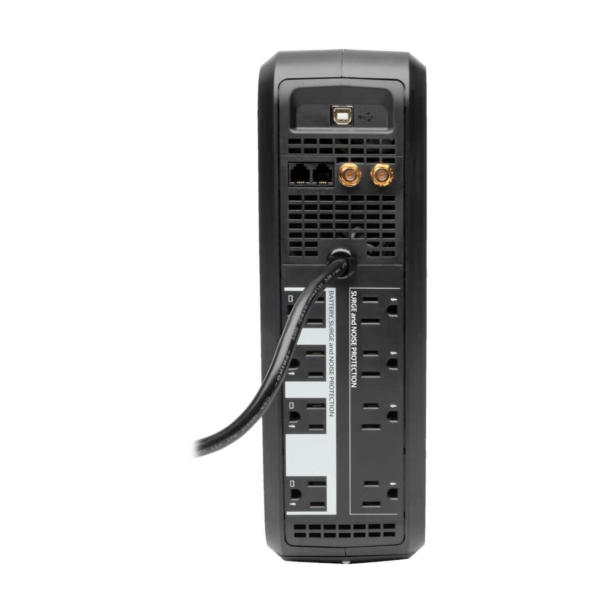 Tripp Lite SMART1000LCD UPS SmartPro LCD Interactivo de 120V 1000VA 500W, AVR, Torre, USB, Protección TEL/DSL/Coaxial, 8 Tomacorrientes