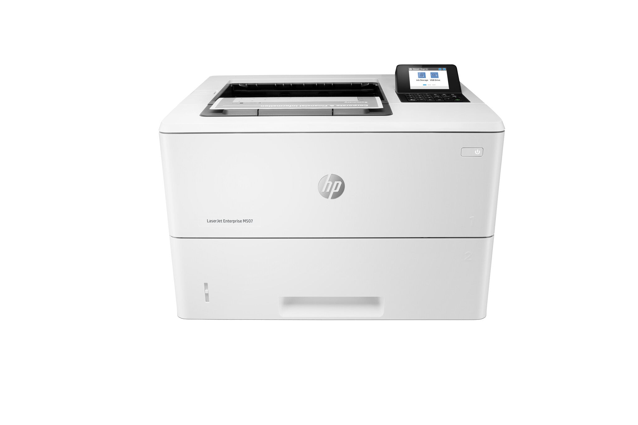 HP LaserJet Enterprise M507dn Blanco y negro Impresora, Ethernet solamente; Doble cara