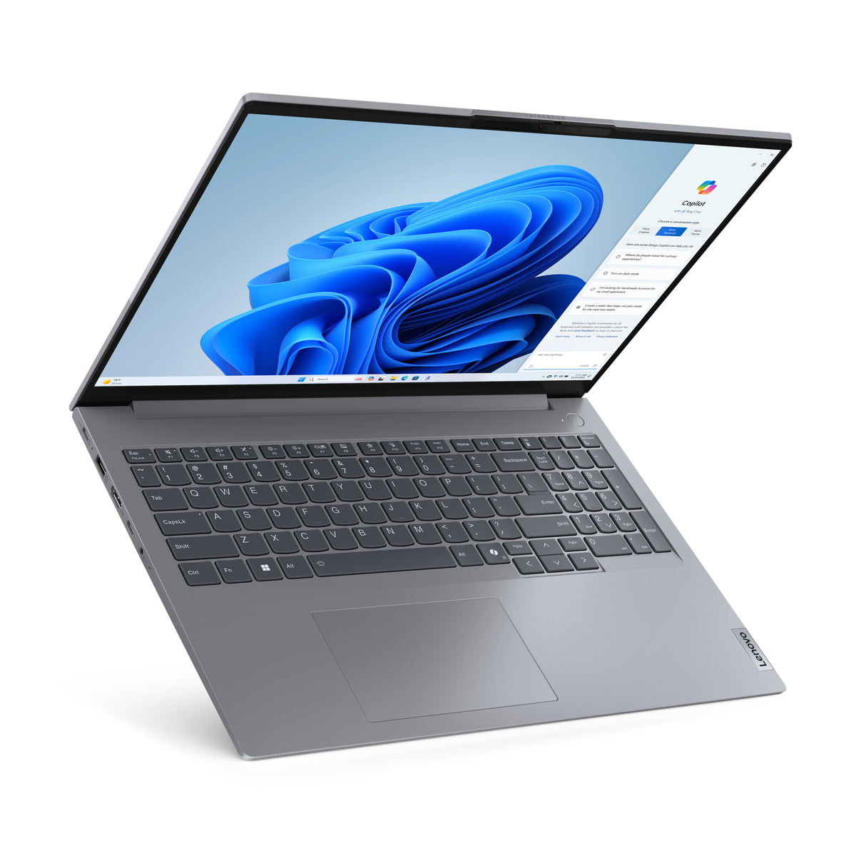 Lenovo ThinkBook 16 G7 ARP AMD Ryzen™ 5 7535HS Computadora portátil 40.6 cm (16") WUXGA 16 GB DDR5-SDRAM 512 GB SSD Wi-Fi 6 (802.11ax) Windows 11 Pro Español Gris