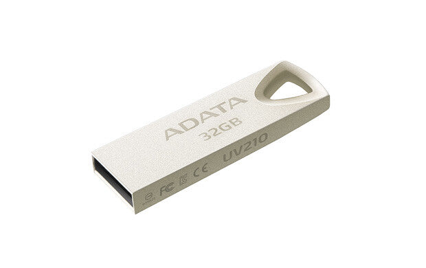 ADATA AUV210-32G-RGD unidad flash USB 32 GB USB tipo A 2.0 Beige