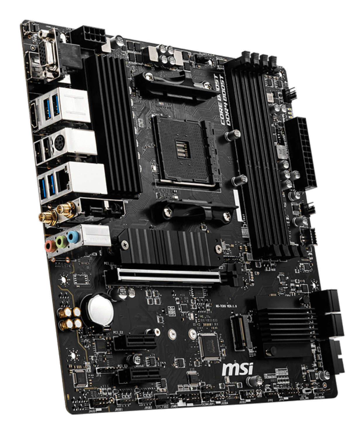 MSI B550M PRO-VDH WIFI placa base AMD B550 Enchufe AM4 Micro ATX
