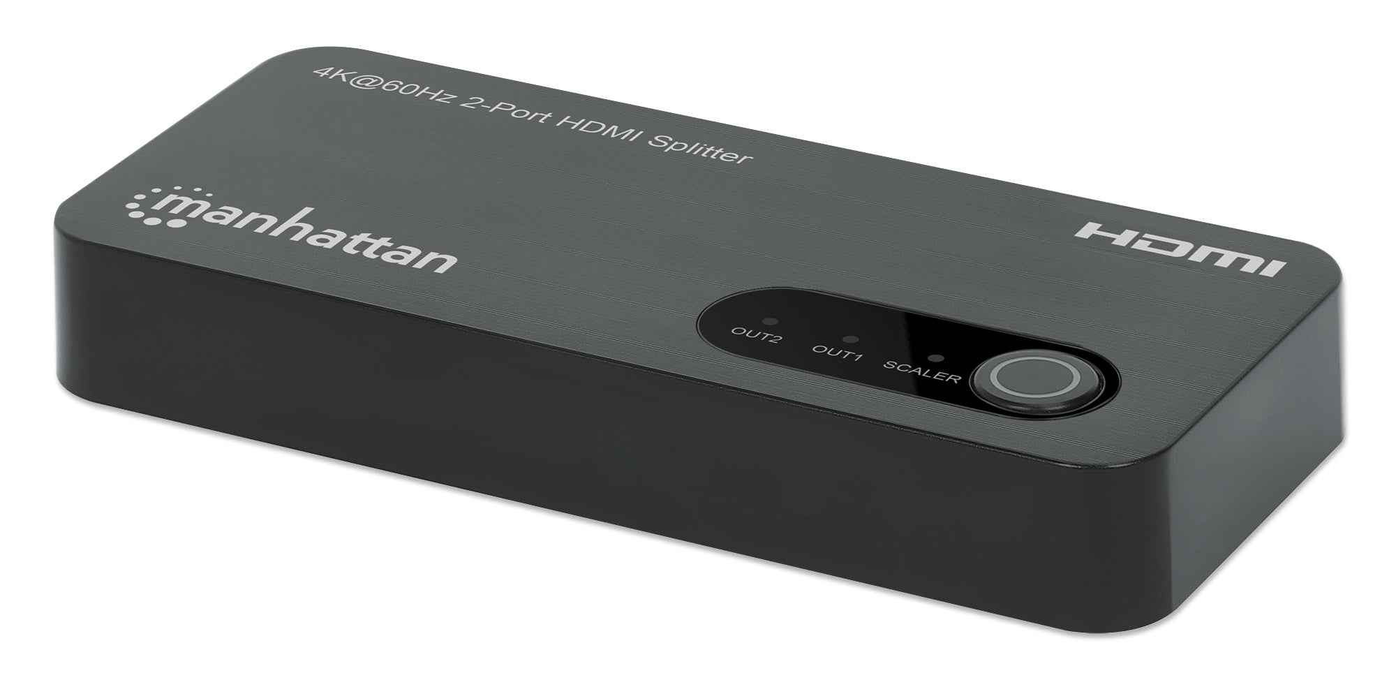 VIDEO SPLITTER,MANHATTAN,207614, HDMI 4K@60HZ, 1 IN:2 OUT, 18GBPS