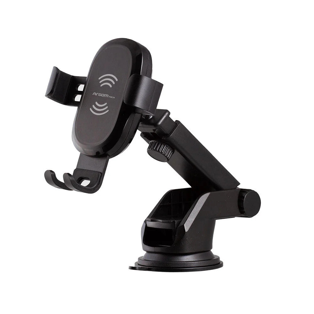 ArgomTech ARG-AC-0161BK soporte Soporte activo para teléfono móvil Teléfono móvil/smartphone Negro
