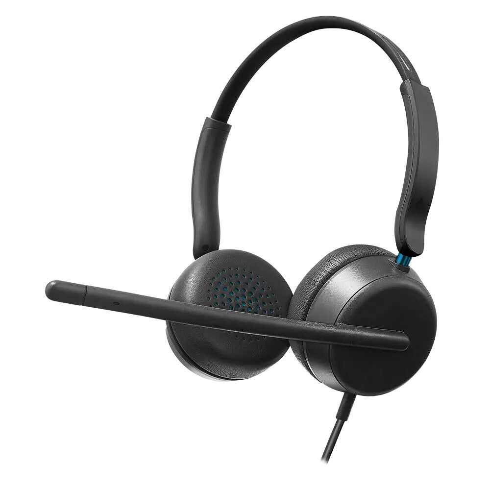 Acteck AC-942942 audífono y auriculare Auriculares Alámbrico Diadema Oficina/Centro de llamadas USB tipo A Negro