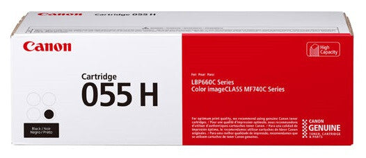 Canon imageCLASS Toner 055 cartucho de tinta 1 pieza(s) Original Alto rendimiento (XL) Negro