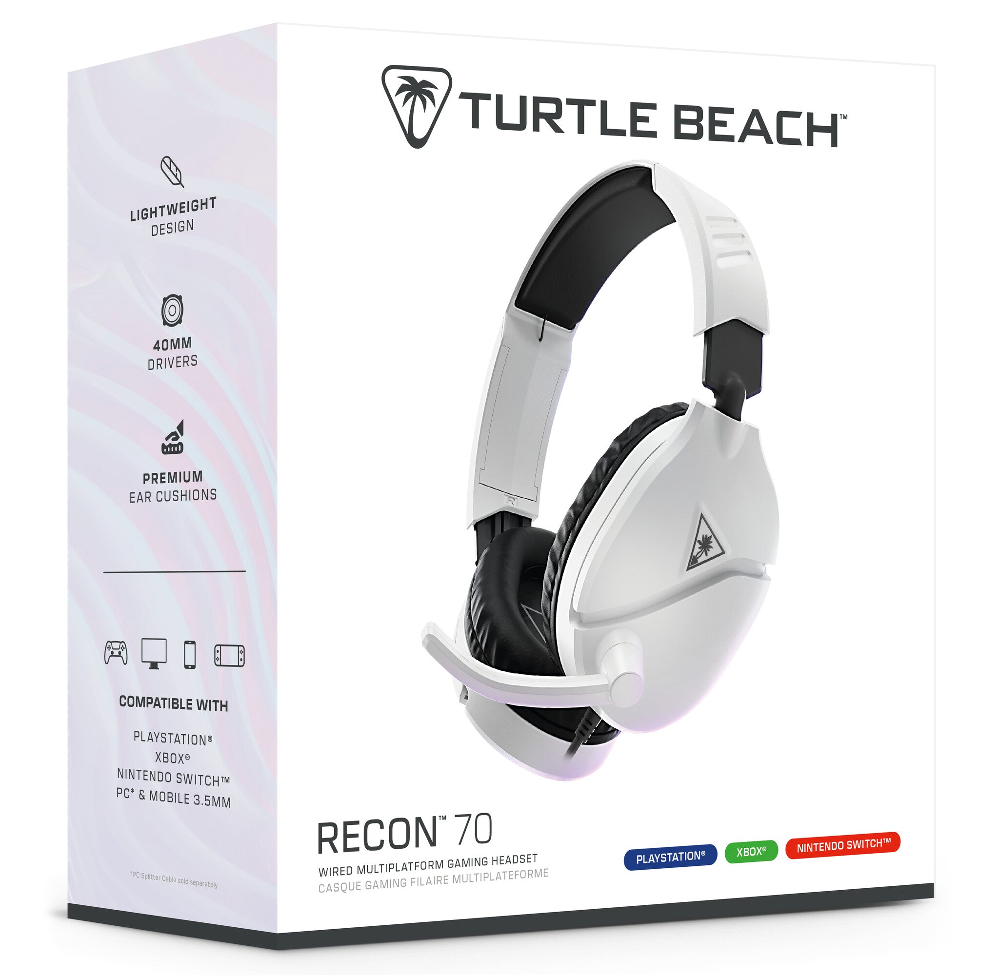 Turtle Beach Recon 70 Auriculares Alámbrico Diadema Juego Blanco