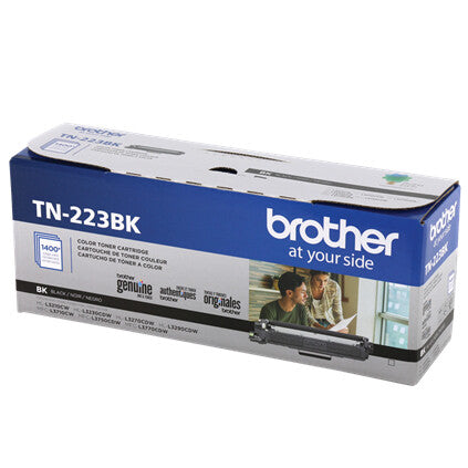 Brother TN-223BK cartucho de tóner 1 pieza(s) Original Negro