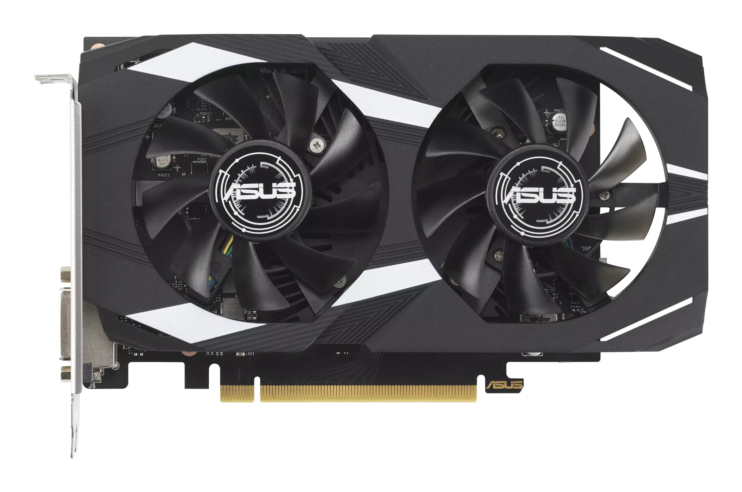 TARJETA DE VIDEO ASUS NVIDIA RTX3050 /PCIE X16 4.0 /6GB GDDR6 /HDMI /DP /DVI-D /ESTANDAR /GAMA MEDIA