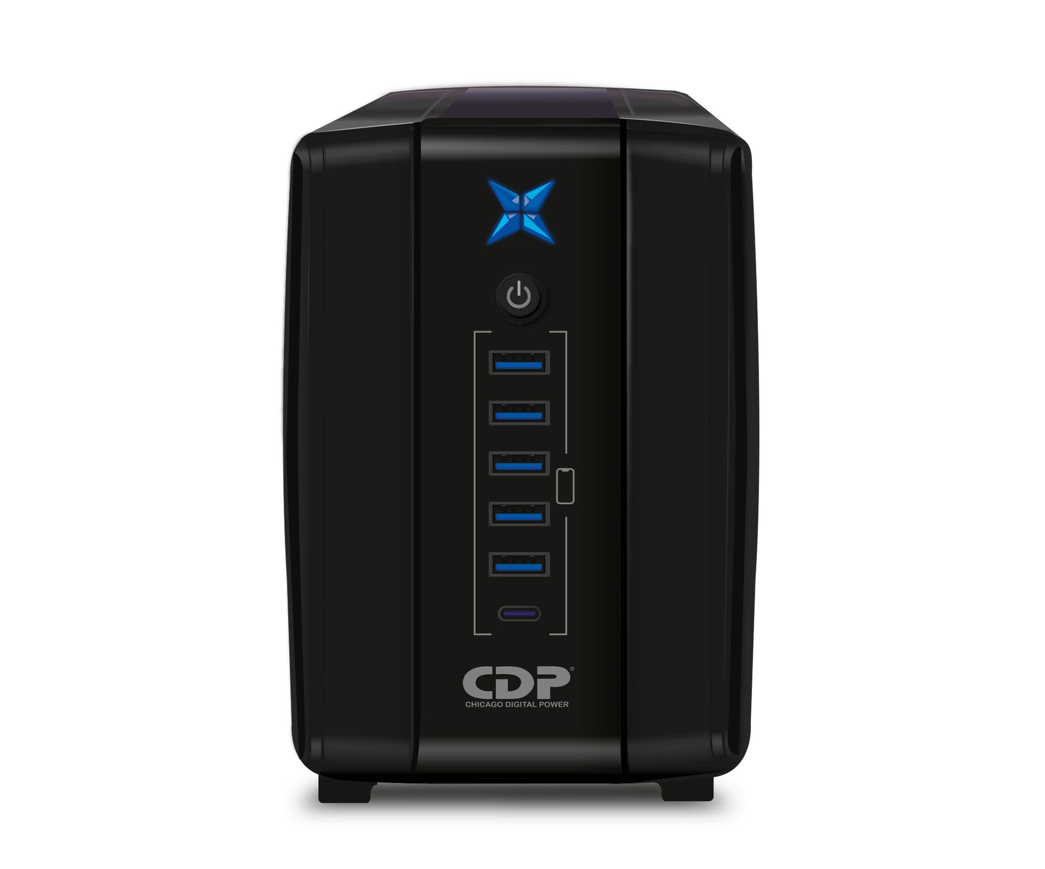 CDP R-UPR758 sistema de alimentación ininterrumpida (UPS) Línea interactiva 0.75 kVA 375 W 8 salidas AC